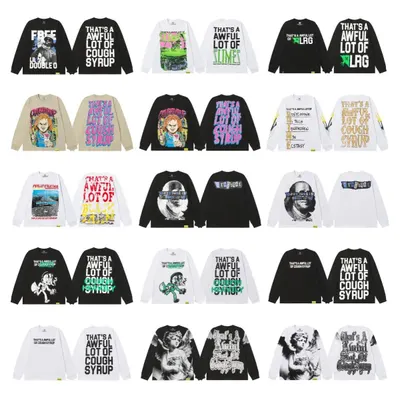 That's A Awful Lot Of Cough Syrup Long Sleeve Graphic T-Shirt