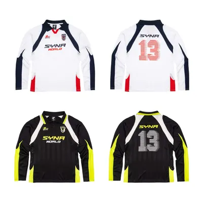 SYNA World White Red Sport Jersey